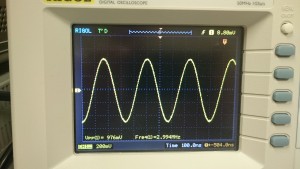 FY3200S 3MHz 1V Sine