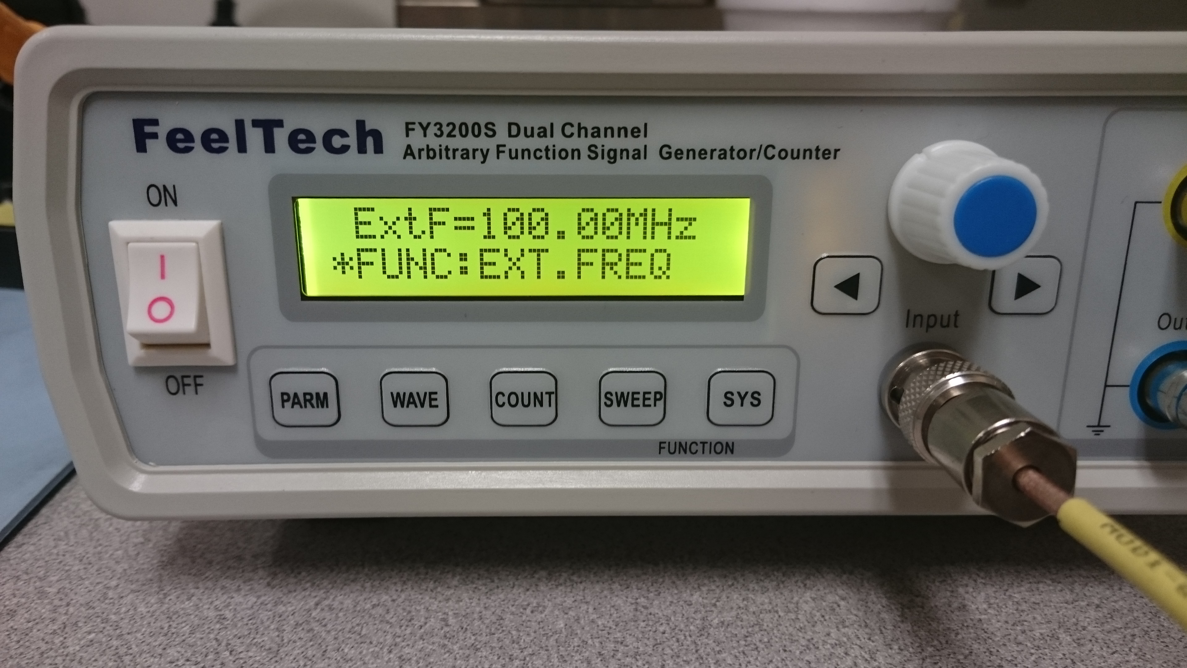 Nsdsb FellTech FY3200S 6MHZ Digital DDS 2-CH Función Generador de Fuente de señal EU Blanco EU