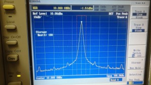 FY3200 10MHz sine spurs