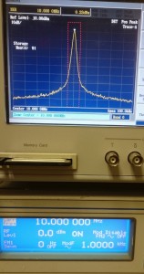 IFR2025 10MHz sine spurs